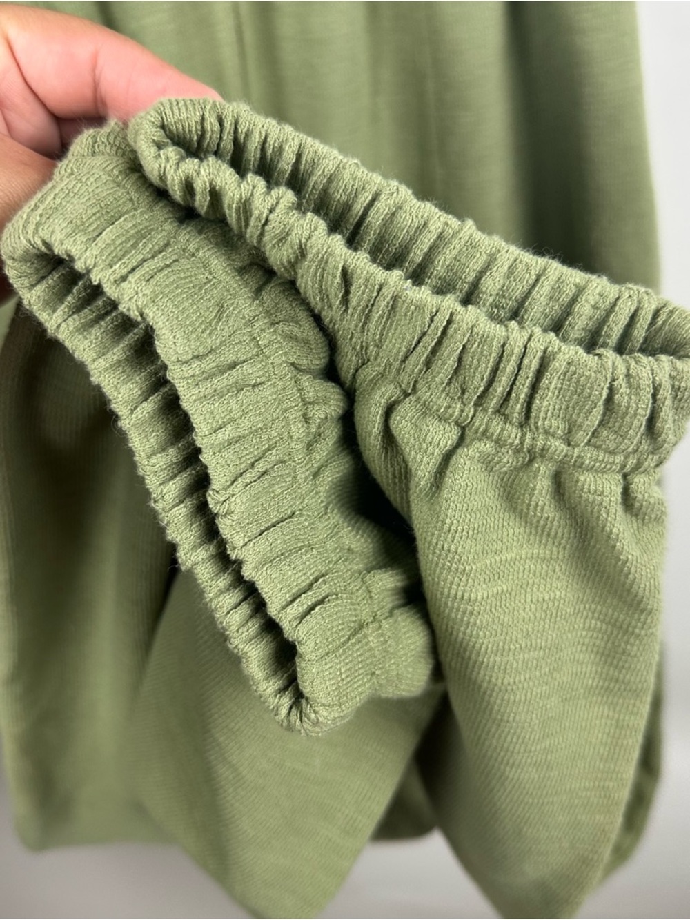 Free People Beach Olive Green Jumpsuit Boho Relaxed Kyle One Piece Summer Romper - Picture 10 of 13